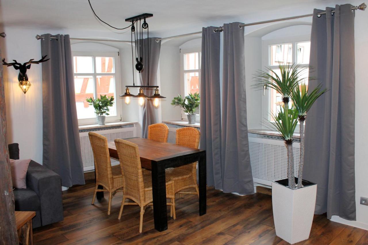Appartement Schlossberg, Gasthaus Hirsch Hirschhorn Esterno foto