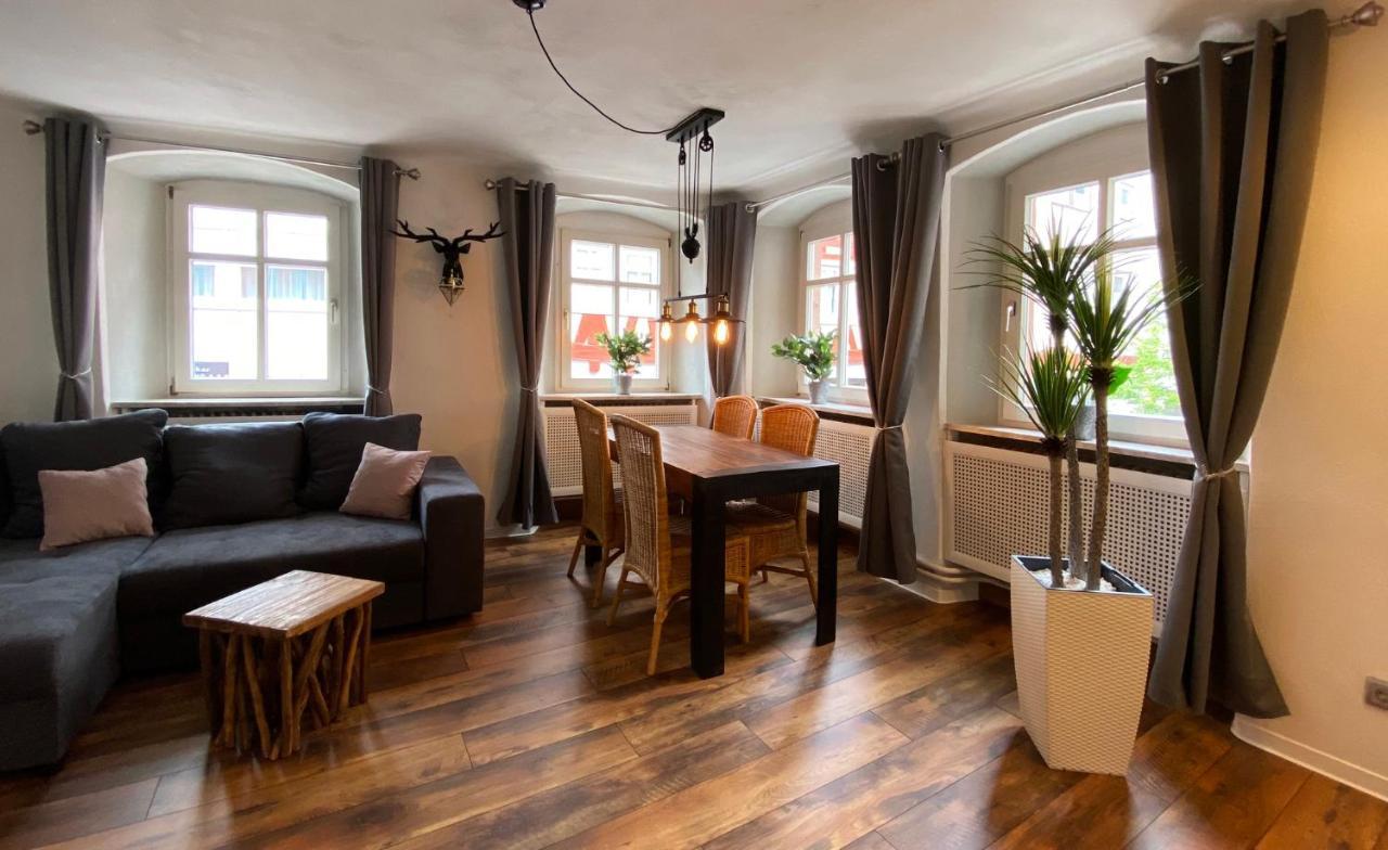 Appartement Schlossberg, Gasthaus Hirsch Hirschhorn Esterno foto