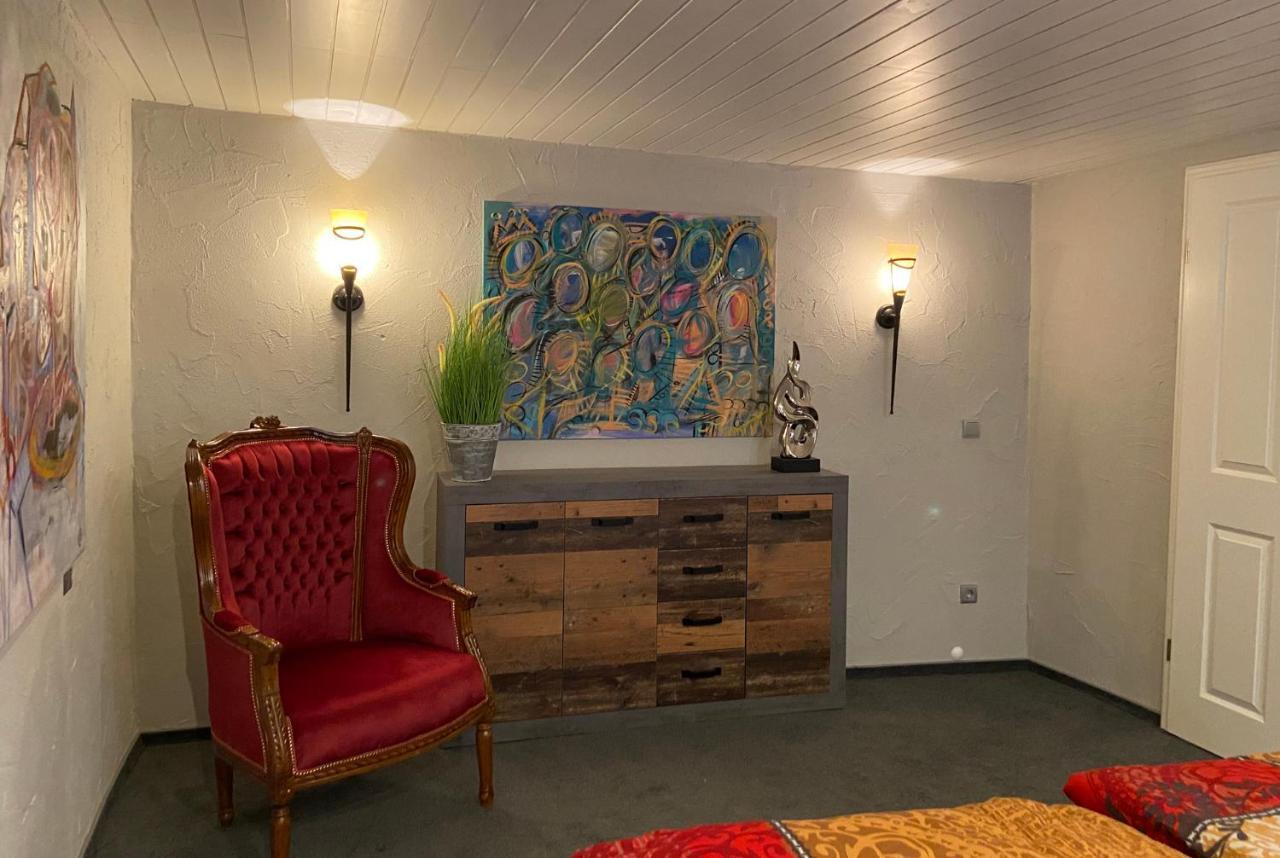 Appartement Schlossberg, Gasthaus Hirsch Hirschhorn Esterno foto