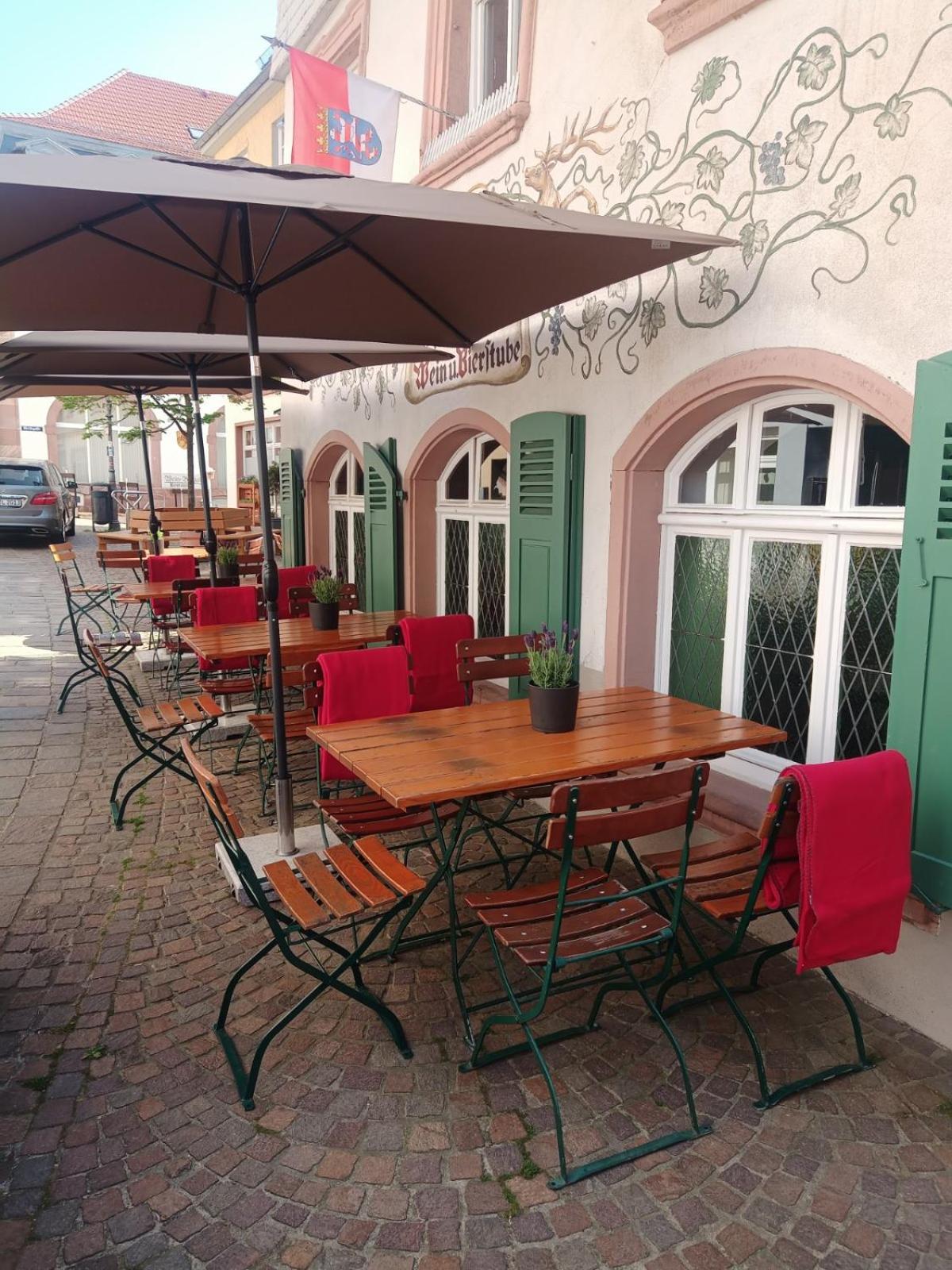 Appartement Schlossberg, Gasthaus Hirsch Hirschhorn Esterno foto